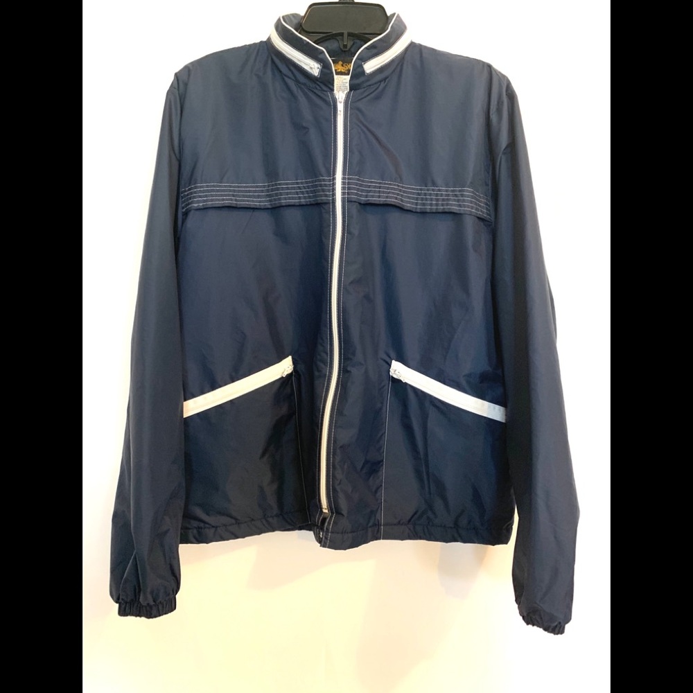 EUC Vintage Aqua Sheen lightweight jacket Men’s